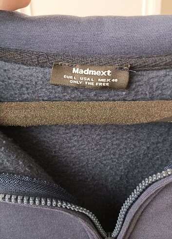 l Beden madmext lacivert sweatshirt 