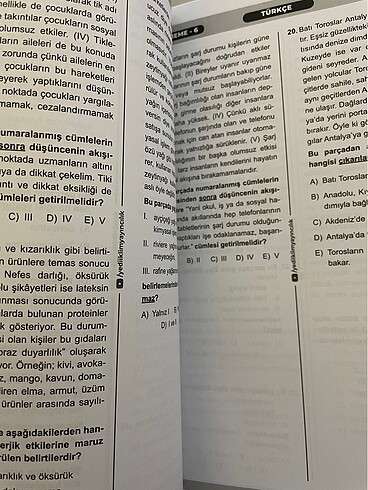 Beden 2024 KPSS Genel Yetenek Türkçe Tamamı Çözümlü 20 Deneme Yediikli