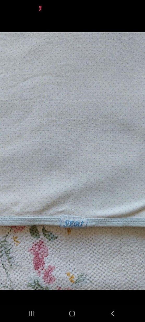 mavi puantiyeli bebek battaniyesi - Görsel 2