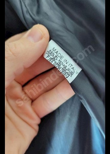 Düğmeli Puantiyeli Uzun Kadın Kaban - Görsel 2