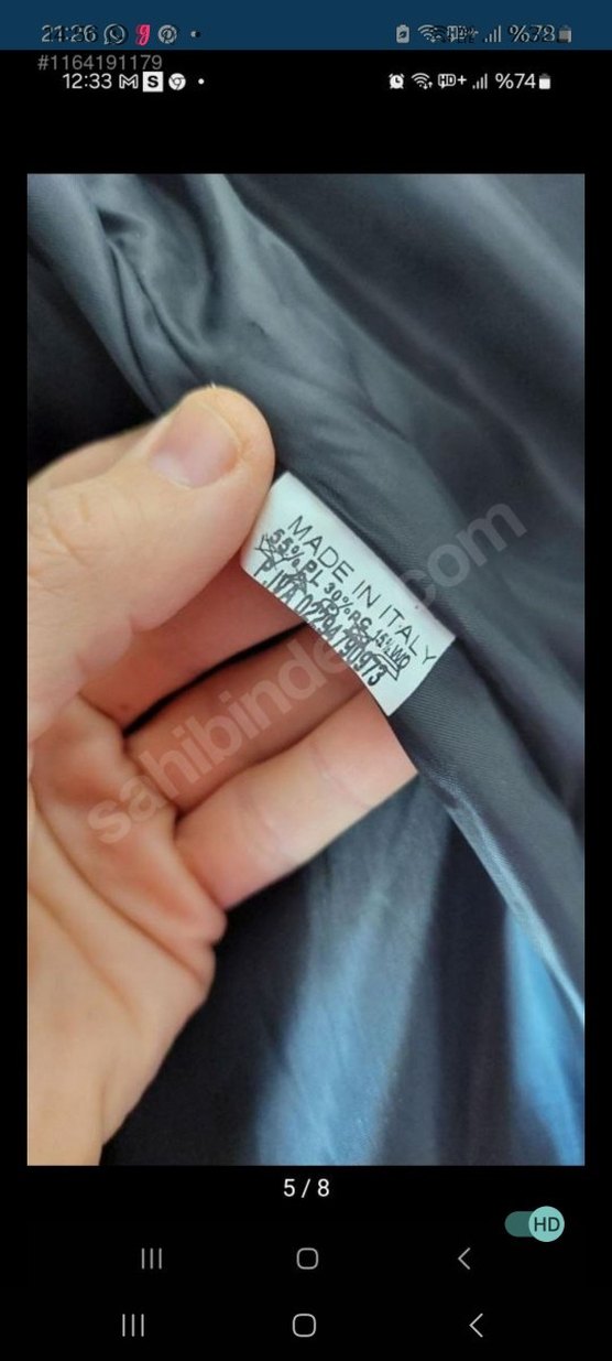 Düğmeli Puantiyeli Uzun Kadın Kaban - Görsel 2