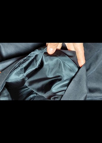 Siyah Midi Kalem Etek, Kemerli, Ofis Şıklığı - Görsel 4