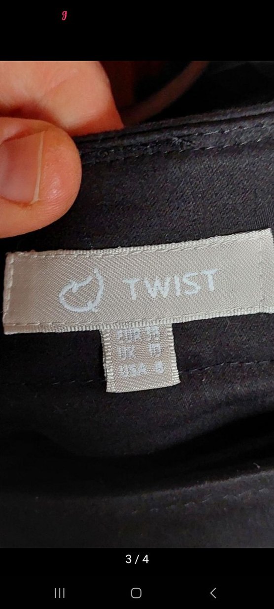 Siyah Midi Kalem Etek, Kemerli, Ofis Şıklığı - Görsel 3