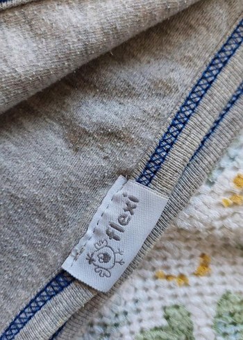 Gri Nakışlı Çocuk Battaniyesi - Görsel 3