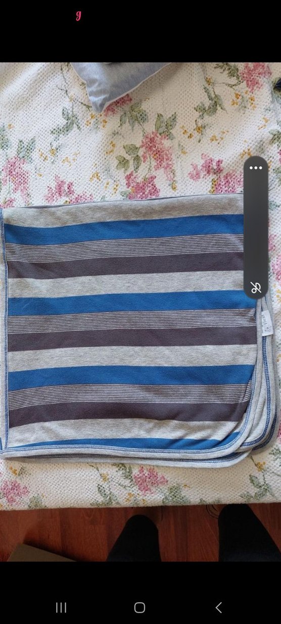 Gri Nakışlı Çocuk Battaniyesi - Görsel 2