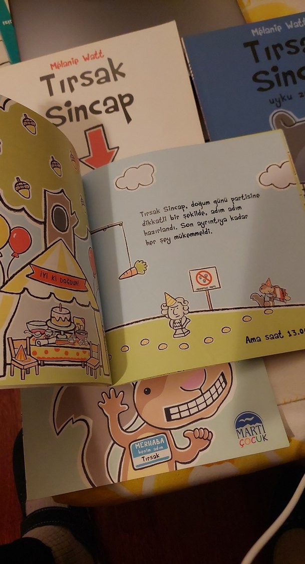 Tırsak Sincap Çocuk Kitapları Seti - Görsel 3