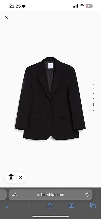s Beden Bershka blazer ceket