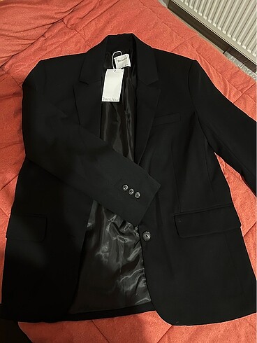 s Beden siyah Renk Bershka blazer ceket