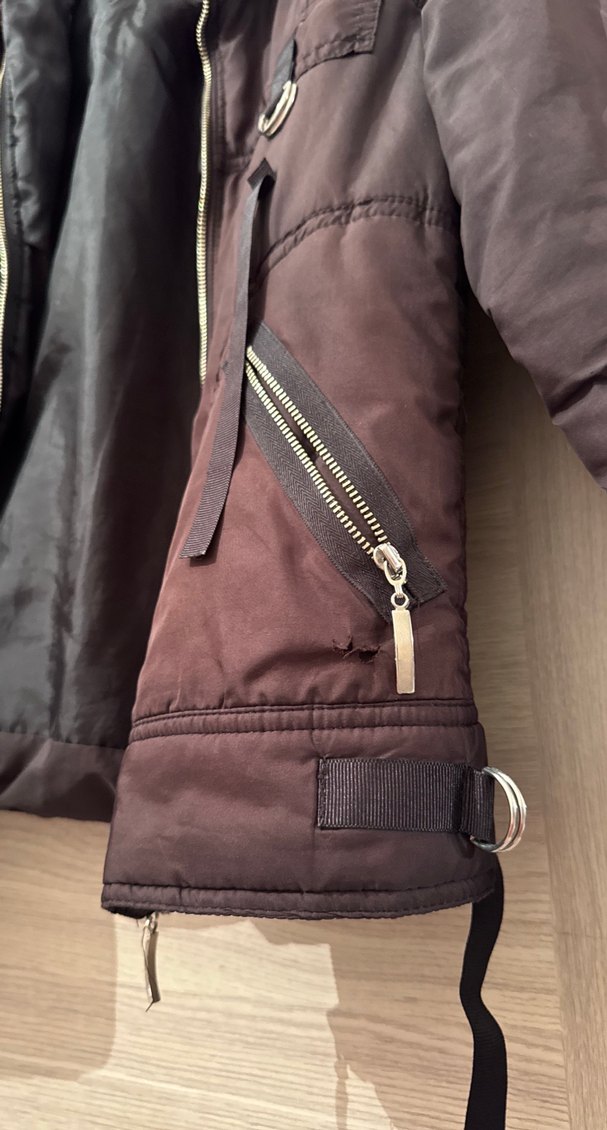 Kahverengi Kemerli Kadın Ceket - Görsel 5