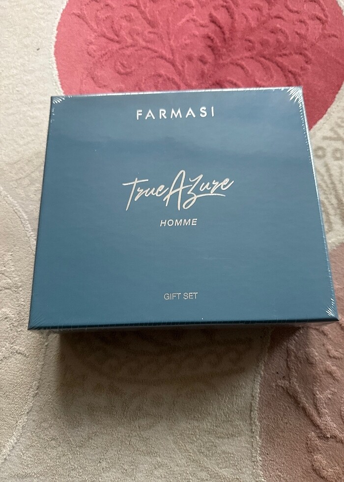 True Azure  erkek parfüm seti 50 ml Farmasi - Görsel 2