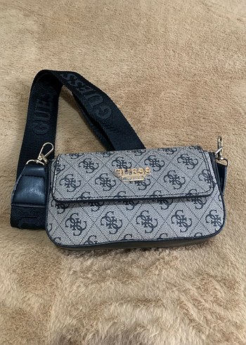 Diğer Gri Guess Baskılı Kadın Çanta