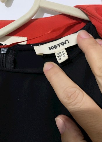 Kısa Kırmızı Kadın Ceket, Kısa Kollu, Pilili - Görsel 7