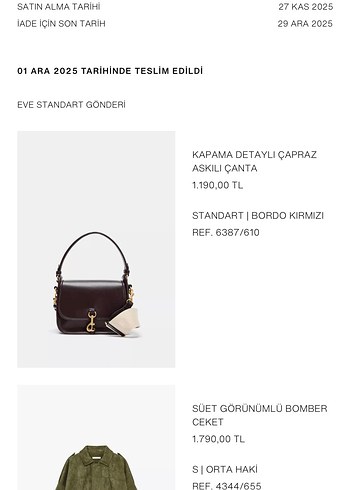 Zara çanta - Görsel 2