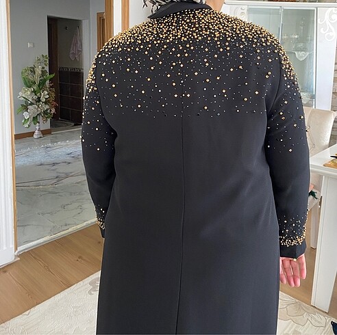 50 Beden Boncuklu ferace