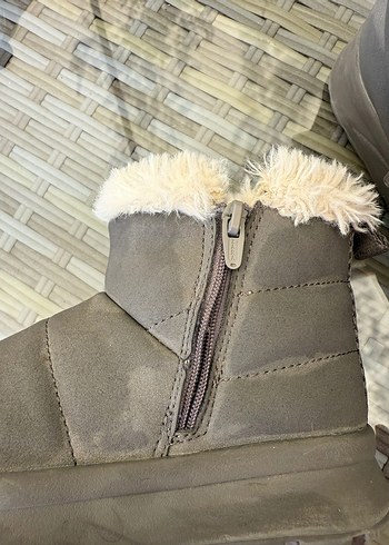 25 Beden Zara kürk detaylı erkek çocuk bot