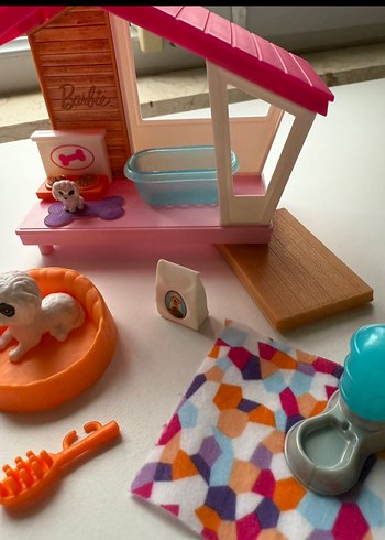 Beden Barbie Evcil Hayvan Bakım Seti Pembe