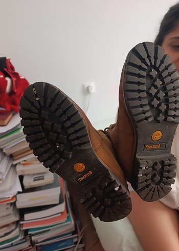 Kahverengi Deri Dockers Erkek Bot - Görsel 4