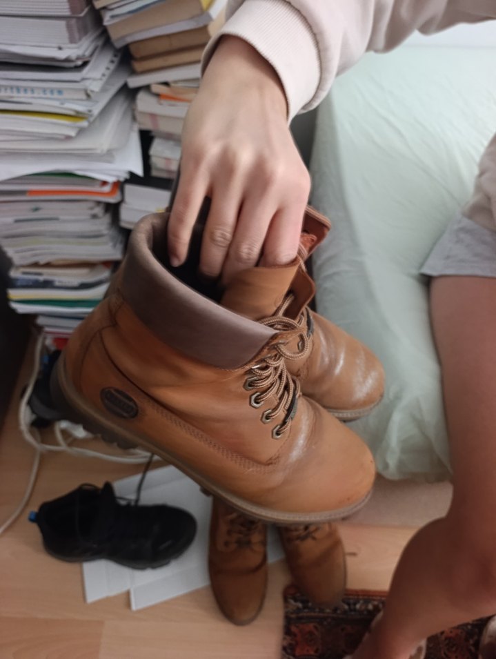 Kahverengi Deri Dockers Erkek Bot - Görsel 3