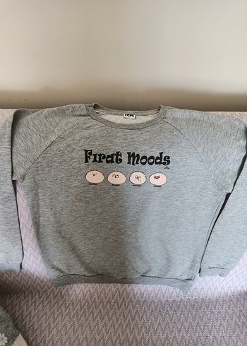 Gri Kadın Sweatshirt