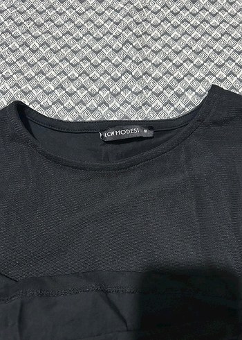 Siyah Uzun Kollu Kadın Bluz - Görsel 4