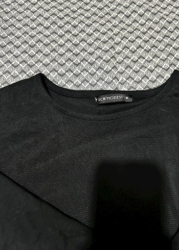 Siyah Uzun Kollu Kadın Bluz - Görsel 2