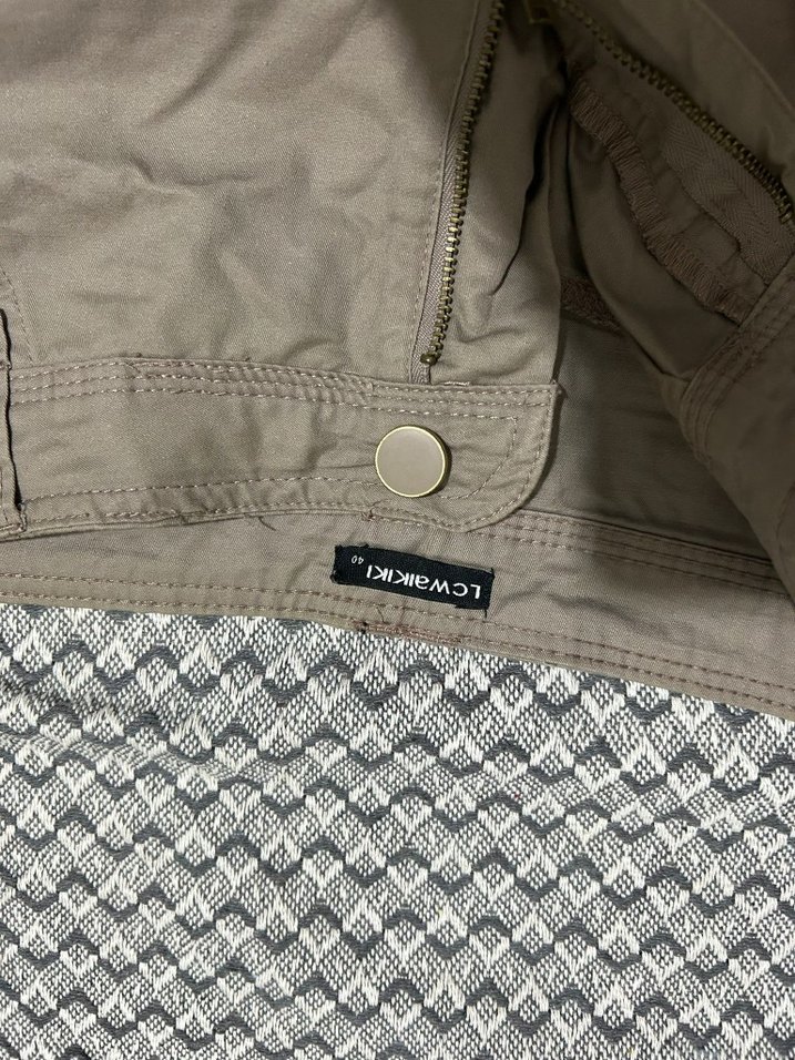 Bej Kemerli  Keten etek - Görsel 2