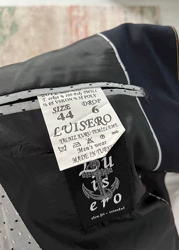 Düğmeli Gold İş Ofis Ceket - Görsel 4