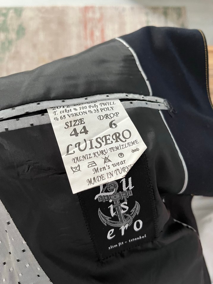 Düğmeli Gold İş Ofis Ceket - Görsel 4