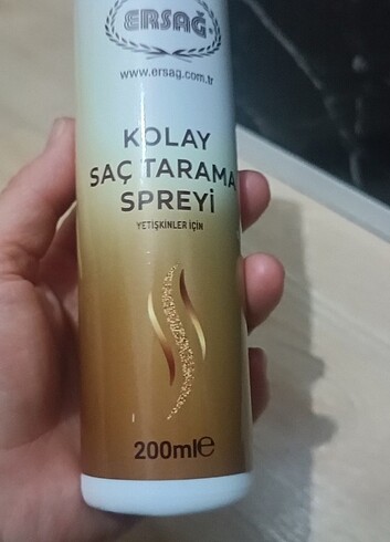 Kolay saç tasarıma sprey 