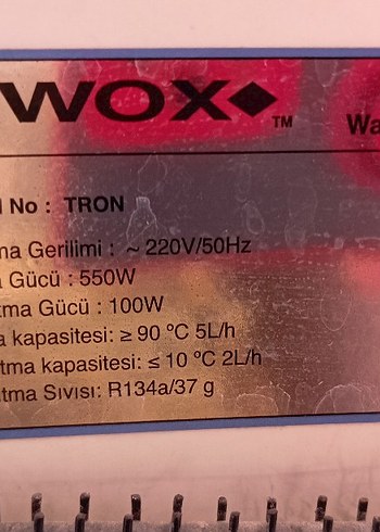 AWOX Tron Beyaz Su Sebili - Görsel 4