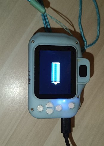 Pastel Mavi 20 Mpxl Dijital Kamera - Görsel 5