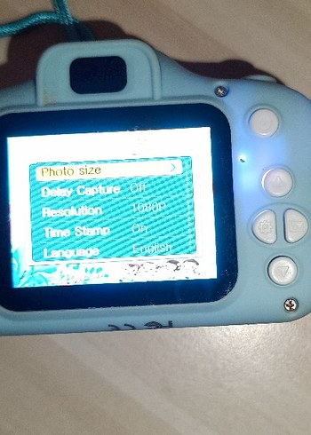 Pastel Mavi 20 Mpxl Dijital Kamera - Görsel 7