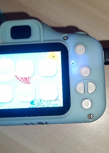 Pastel Mavi 20 Mpxl Dijital Kamera - Görsel 6