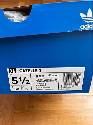 38 Beden Adidas Gazelle