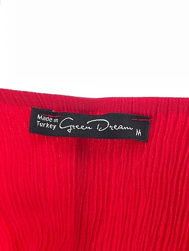 m Beden kırmızı Renk PreLoved Kısa Elbise %70 İndirimli.
