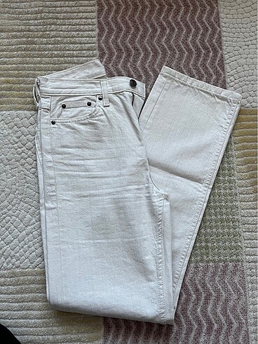 Zara Zara ZW COLLECTION orta bel Straight fit jean