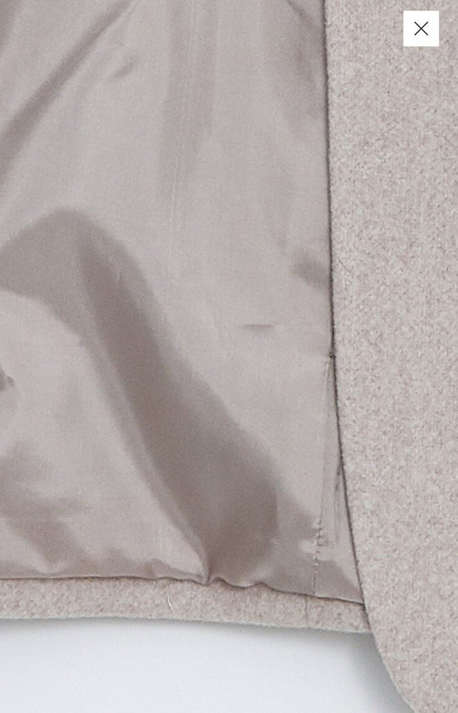 Bej Yün Kadın Ofis Blazeri - Görsel 3