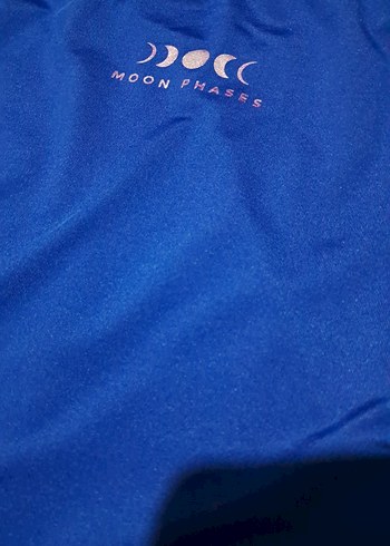 Lacivert Kısa Kollu Spor Üstü Velcro Detaylı - Görsel 6