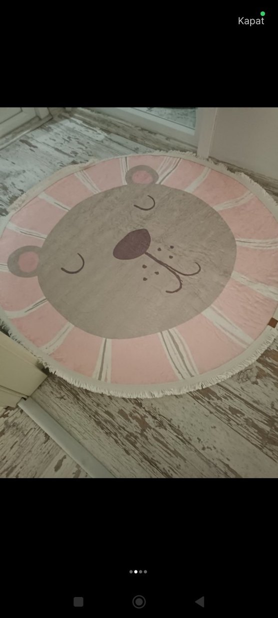 Pastel Bej Bebek Oyun Matı - Görsel 2