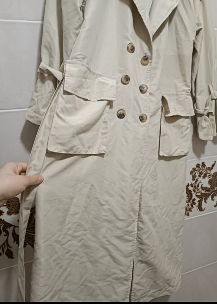 Temiz yeni trençkot - Görsel 2