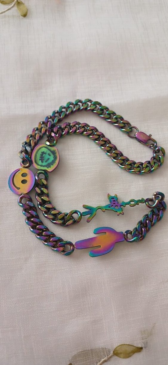 İTHAL CACTUS JACK MODEL KOLYE - Görsel 2