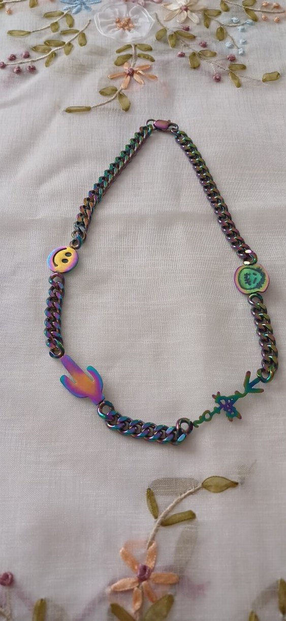 İTHAL CACTUS JACK MODEL KOLYE - Görsel 4