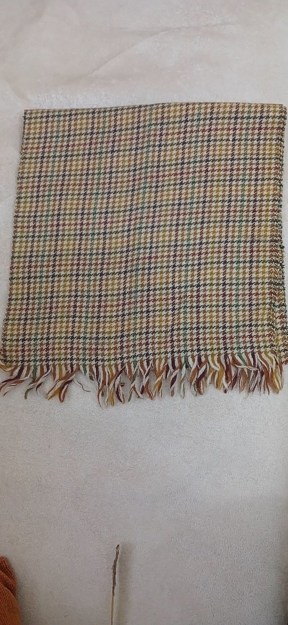 YÜNLÜ EKOSE SIFIR ATKI [ŞAL] - Görsel 3