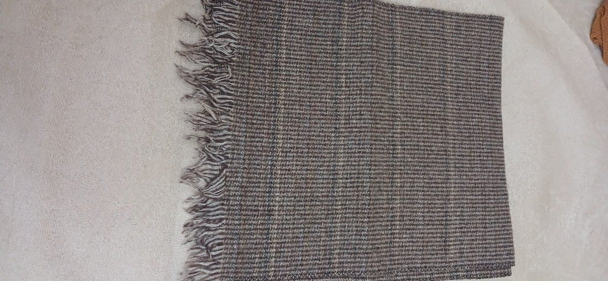 YÜNLÜ EKOSE SIFIR ATKI [ŞAL] - Görsel 2