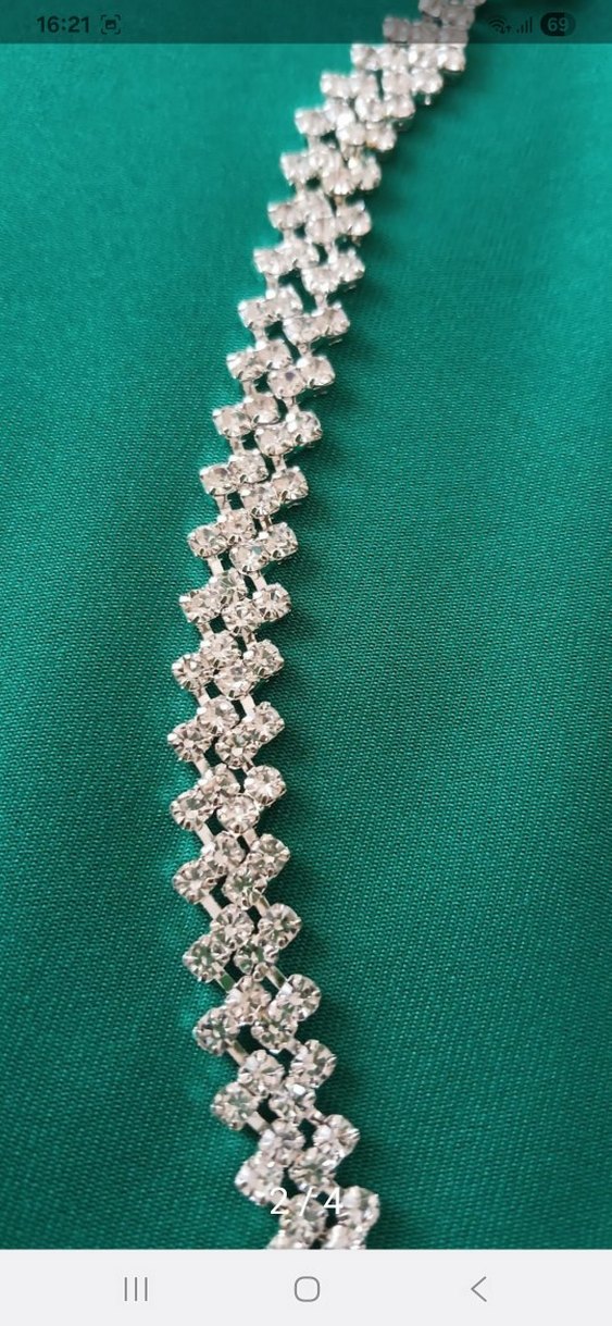 İTHAL ZİRKON TAŞ KAPLAMA HAÇ KOLYE - Görsel 4