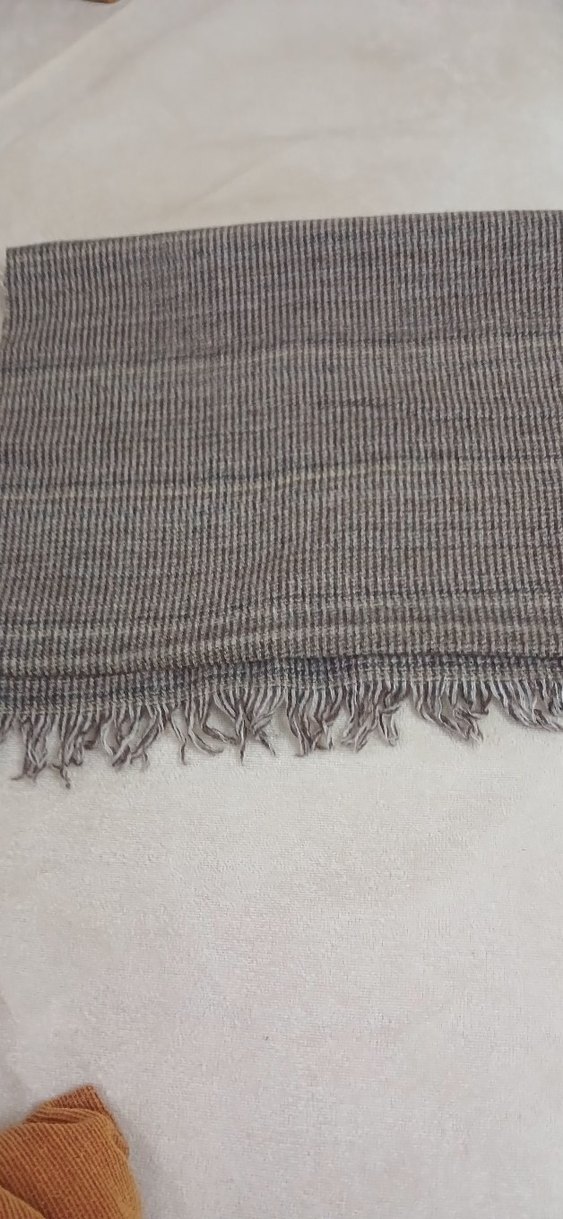 YÜNLÜ EKOSE SIFIR ATKI [ŞAL] - Görsel 2