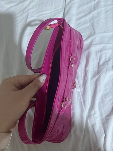 Beden mine bag pembe çanta hiç kullanılmadı