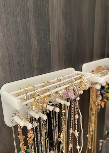 Diğer Duvara Monte Küpe ve Kolye Standı Organizer