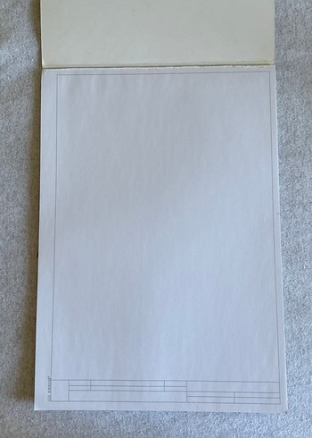 Alex Schoeller Teknik Çizim Bloğu A4 20 Sayfa - Görsel 2