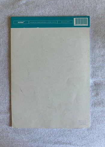 Turkuaz A4 Teknik Resim Kağıdı Milimetrik - Görsel 3